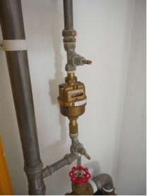 water meter main shut off valve